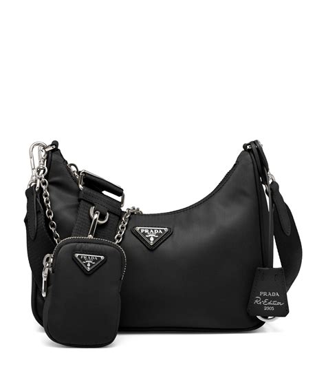 black prada re-edition 2005 nylon bag|prada re edition price.